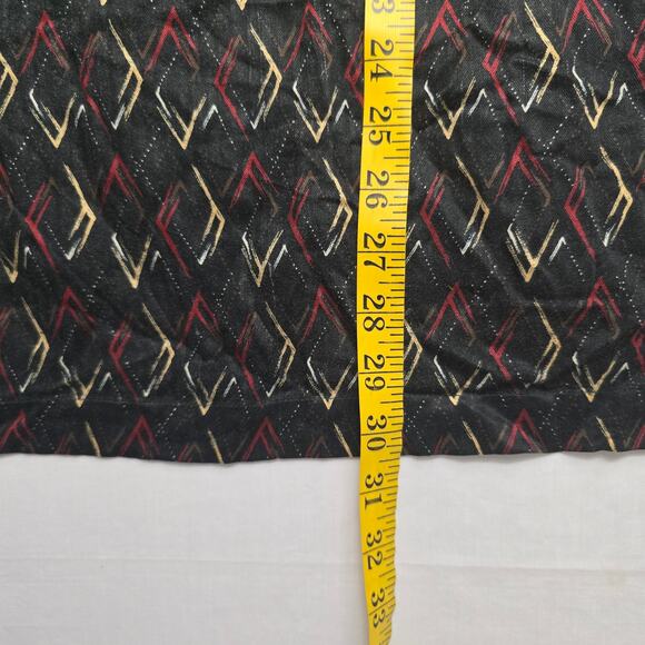 Crazy Horse Button Up Mens Large Hawaiian Geometric Short Sleeve Shirt - Picture 11 of 11